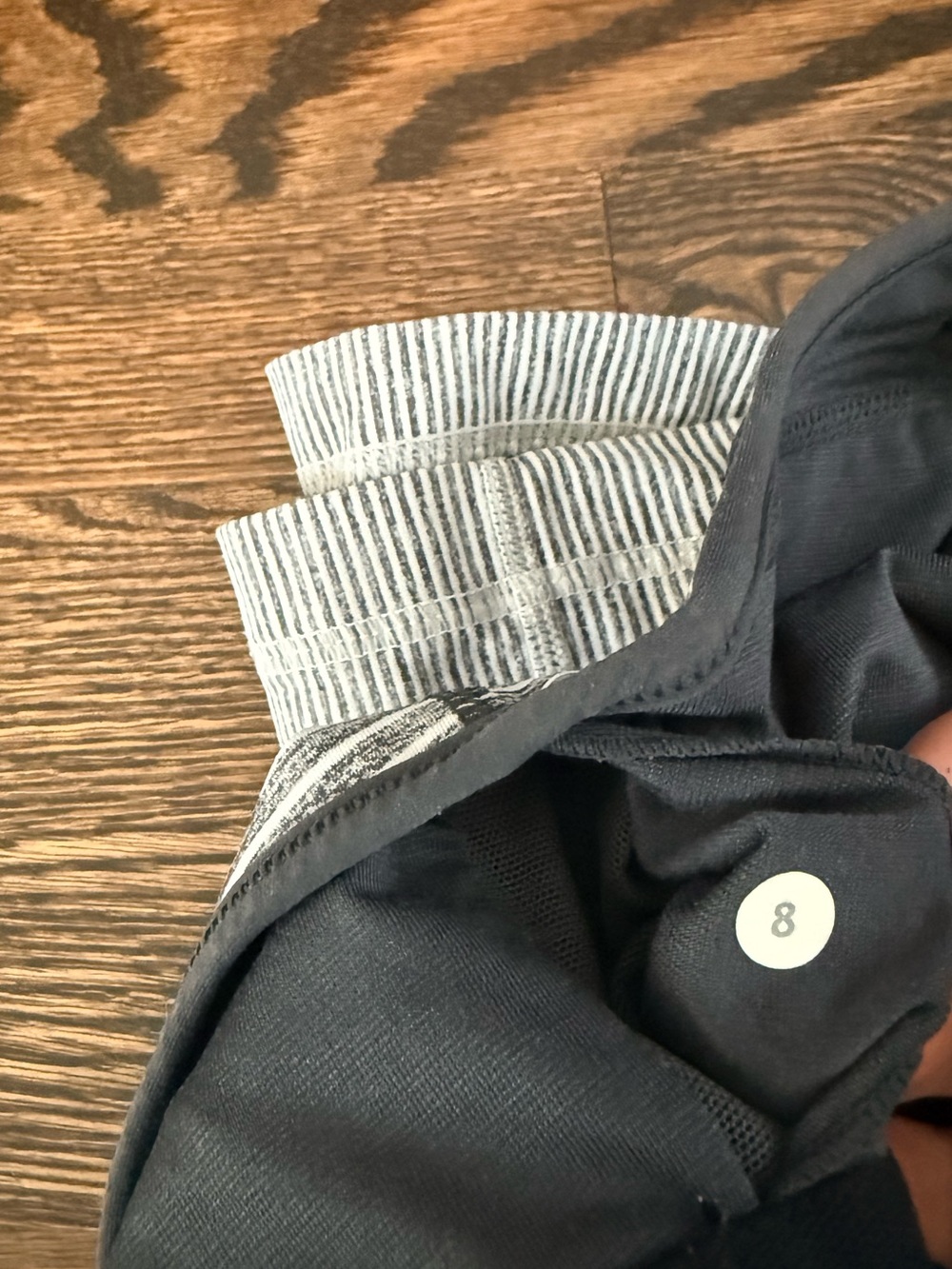 Lululemon Gray Striped Commit Racerback Tank *RARE!* - Picture 5 of 5